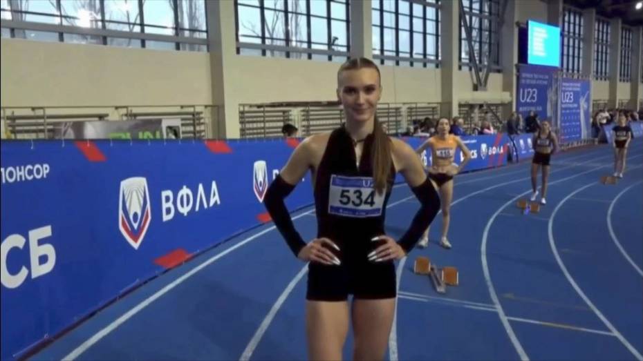 Воронежская атлетка Ксения Сомова выиграла две золотых медали первенства России