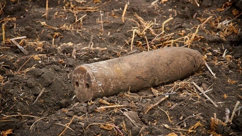 В Воронежской области за день нашли 8 снарядов времен ВОВ