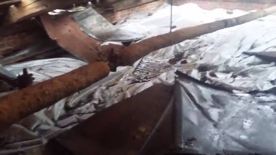 В Воронеже сильный ливень затопил Дом прав человека