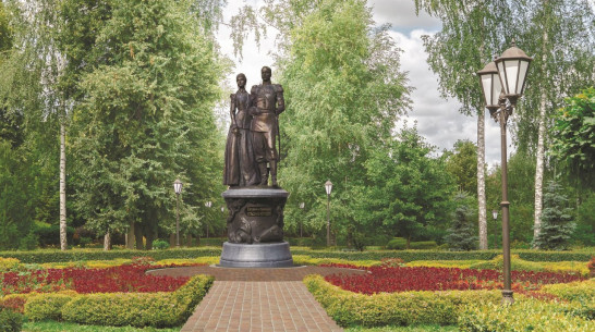 Воронежцам показали, как будет выглядеть памятник принцу и принцессе Ольденбургским