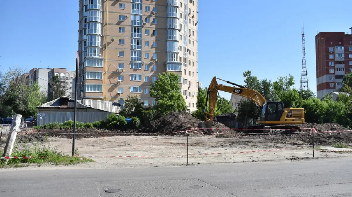 В Воронеже на улице Краснознаменной обустроят сквер