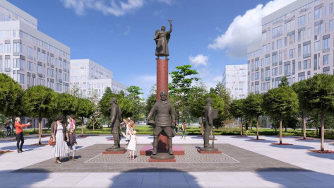 Проект нового мемориала в Рамонском районе представили в Воронеже