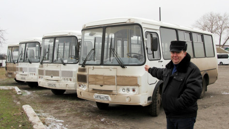 Новохоперский пассажирский автопарк пополнился 4 автобусами