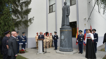 В Борисоглебске Воронежской области открыли памятник Феликсу Дзержинскому