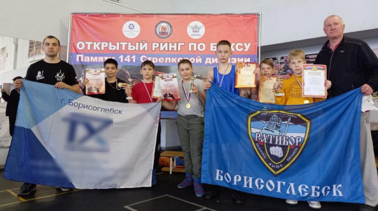 Борисоглебские боксеры завоевали 6 золотых медалей на открытом турнире в Нововоронеже