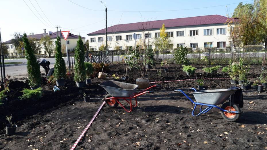 В Рамони реконструируют детский парк за 1 млн рублей