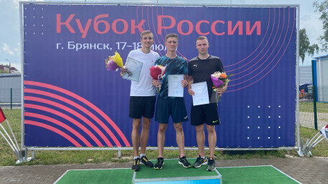 Воронежские легкоатлеты завоевали еще два «золота» на Кубке России