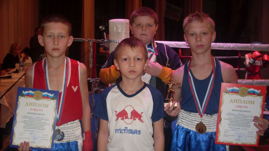 Хохольские боксеры завоевали 6 медалей на областном турнире