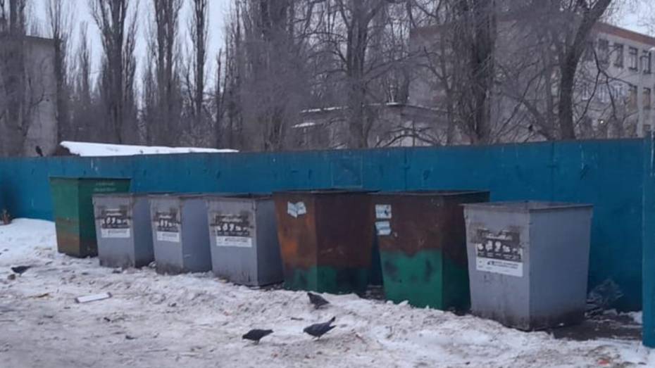 За день в Воронеже убрали более 12 тыс кубометров мусора с контейнерных площадок