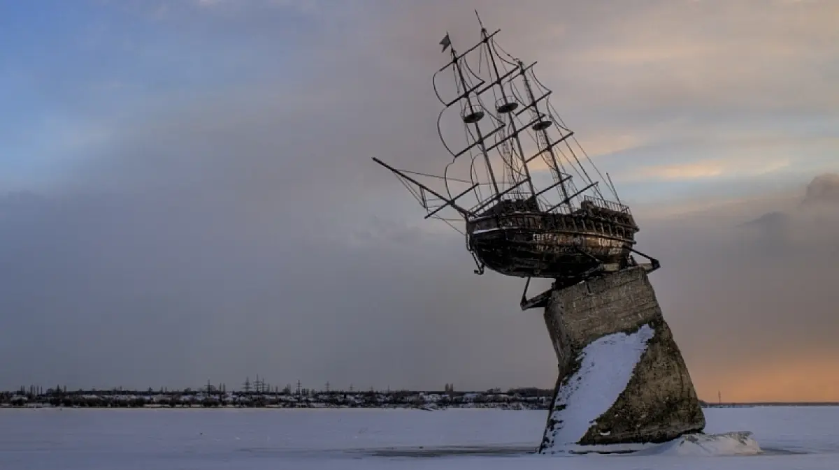 Мэрия Воронежа решила снять корабль «Меркурий» с постамента на водохранилище