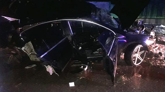 Иномарка протаранила опору ЛЭП в Воронежской области, 30-летний водитель умер в больнице