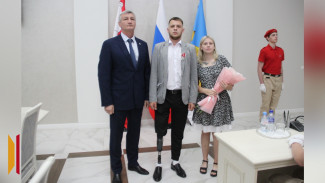 Воронежскому участнику СВО вручили орден Мужества