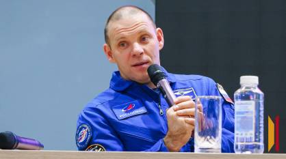 Терминатор в полете и генеральная уборка корабля: что рассказал воронежским школьникам летчик-космонавт Иван Вагнер