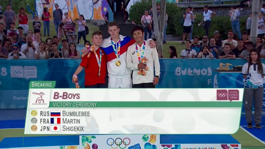 Воронежец стал первым олимпийским чемпионом по брейк-дансу