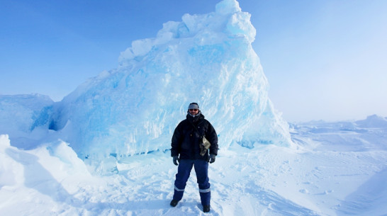 Полярник из Воронежа проведет 3 недели на дрейфующей льдине 