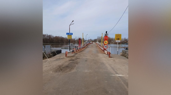 В Воронежской области открыли движение по мосту между Верхнемамонским и Россошанским районами