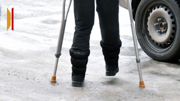 За неделю 1053 воронежца пострадали из-за гололеда