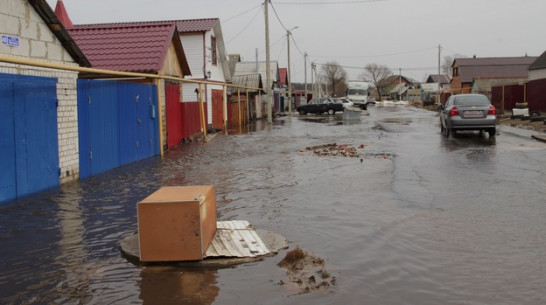 Из-за резкого потепления в Шуберском талыми водами было подтоплено 190 домовладений