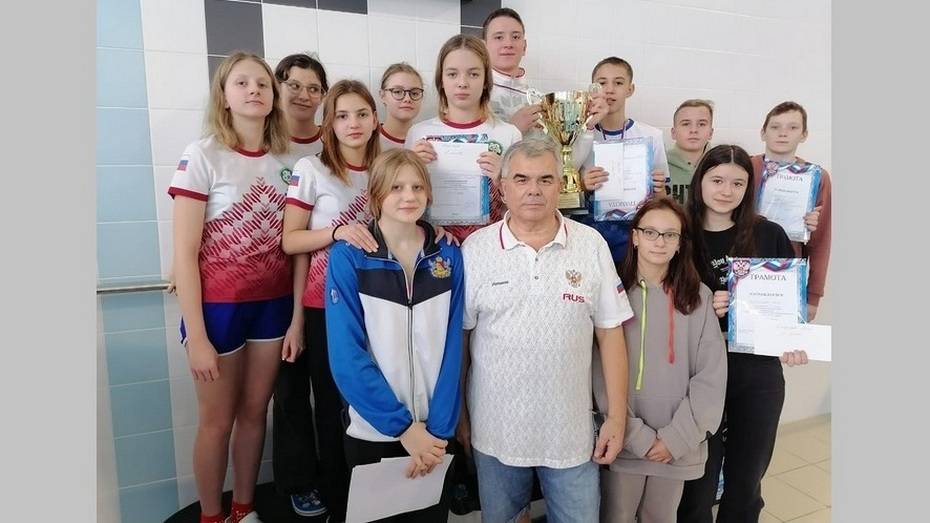 Рамонские пловцы стали серебряными призерами командного первенства Воронежской области