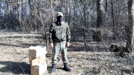 Воронежский артиллерист поблагодарил земляков за гуманитарную помощь