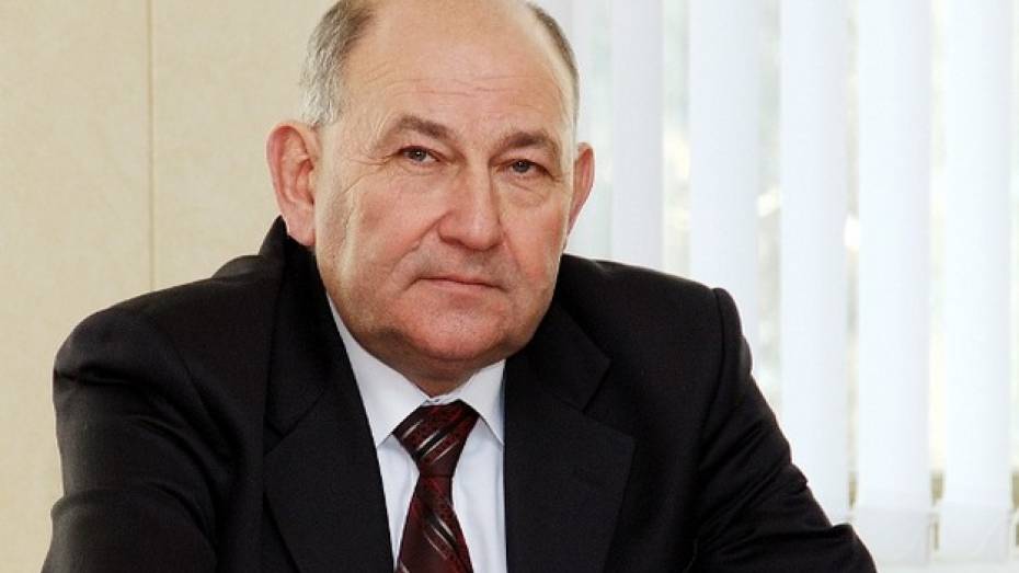 Глава Лискинского района Виктор Шевцов заявил о намерении баллотироваться на пост руководителя района