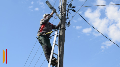 В Большедмитровском поселении Подгоренского района установят 130 новых светильников
