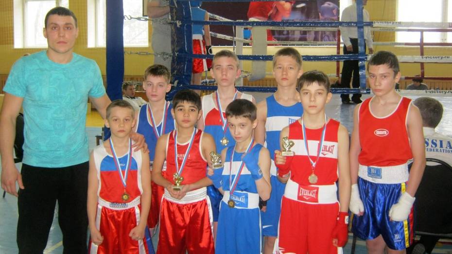 Богучарские боксеры получили 8 медалей на областном турнире