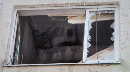 Взрыв газа из-за разгерметизации баллона произошел в 3-этажном доме в Воронежской области