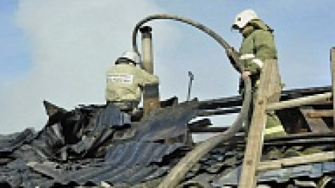 В Калачеевском районе пожар унес жизнь 60-летнего мужчины