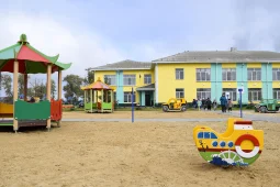 В Лискинском детском саду №6 завершили благоустройство территории