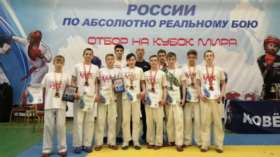 Борисоглебские рукопашники завоевали 4 «золота» на первенстве России