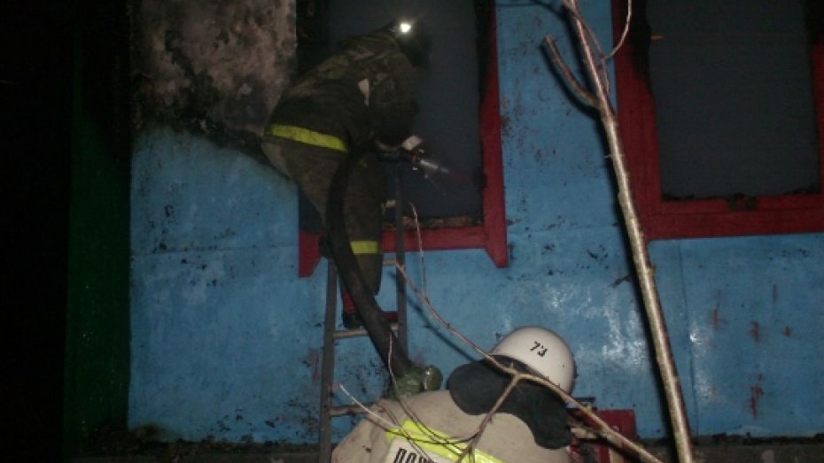 В Воронежской области на пожаре погиб мужчина 