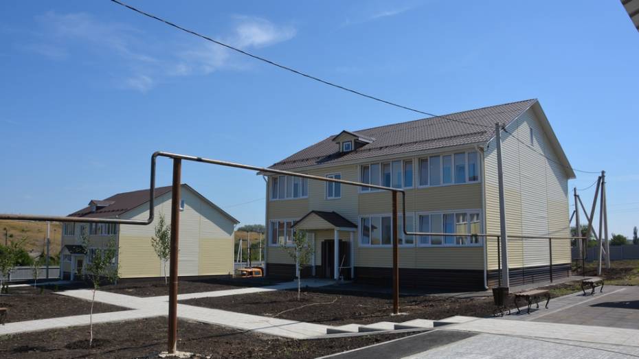 В Кантемировском районе построили 7 домов для железнодорожников
