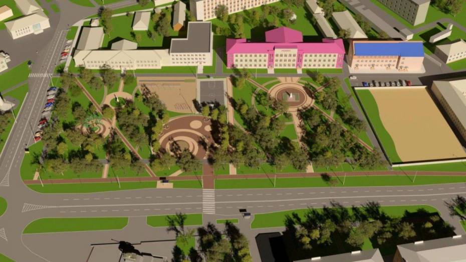 Россошь получит на реконструкцию студенческого парка 8,6 млн рублей