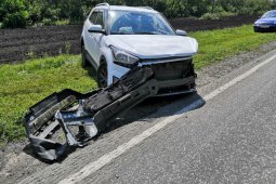 Две женщины пострадали в ДТП с пьяным водителем на трассе в Воронежской области