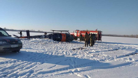После жесткой посадки вертолета под Воронежем возбудили уголовное дело
