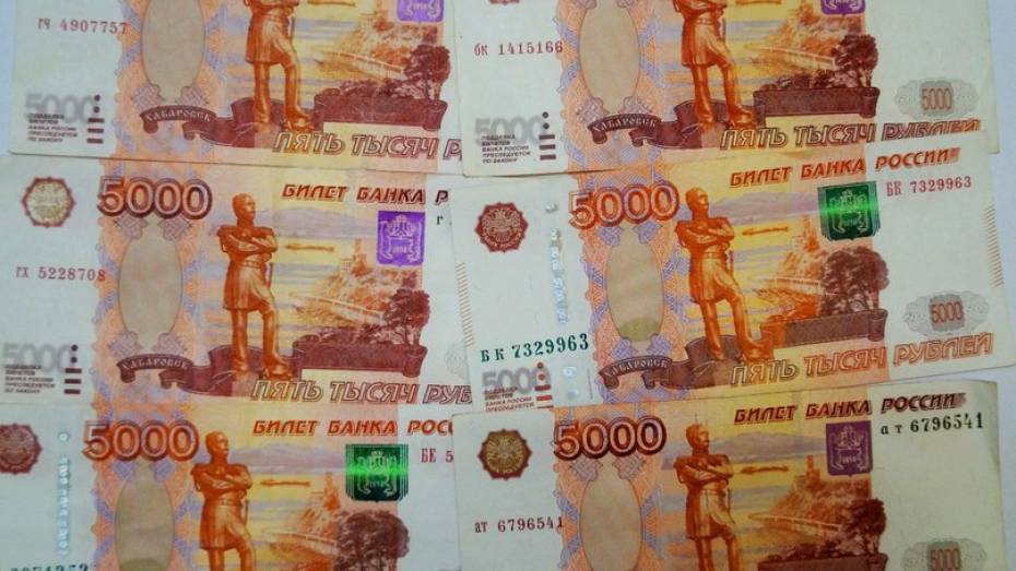 Житель Воронежской области попался с 39 фальшивыми пятитысячными купюрами