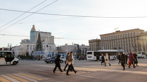 На старый Новый год в центре Воронежа перекроют движение и запретят парковку