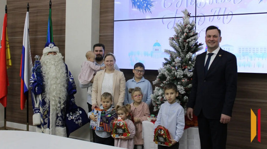 Зампред правительства Воронежской области Константин Кузнецов исполнил новогоднее желание 4-летнего верхнехавца
