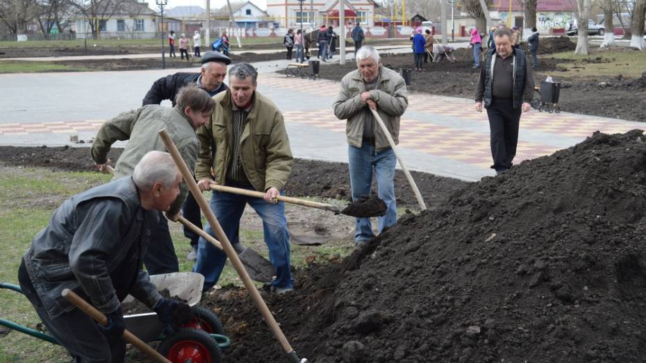 В Терновском районе на субботник вышли около 6 тыс человек