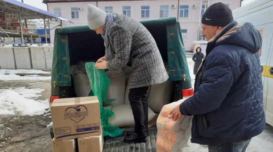 Второй гуманитарный груз из Подгоренского района отправили на Украину