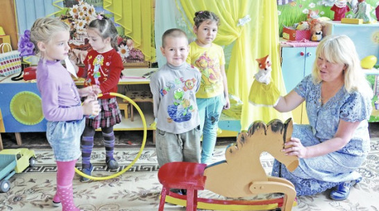 В Эртиле в городской детский сад  капитально отремонтировали впервые за 35 лет
