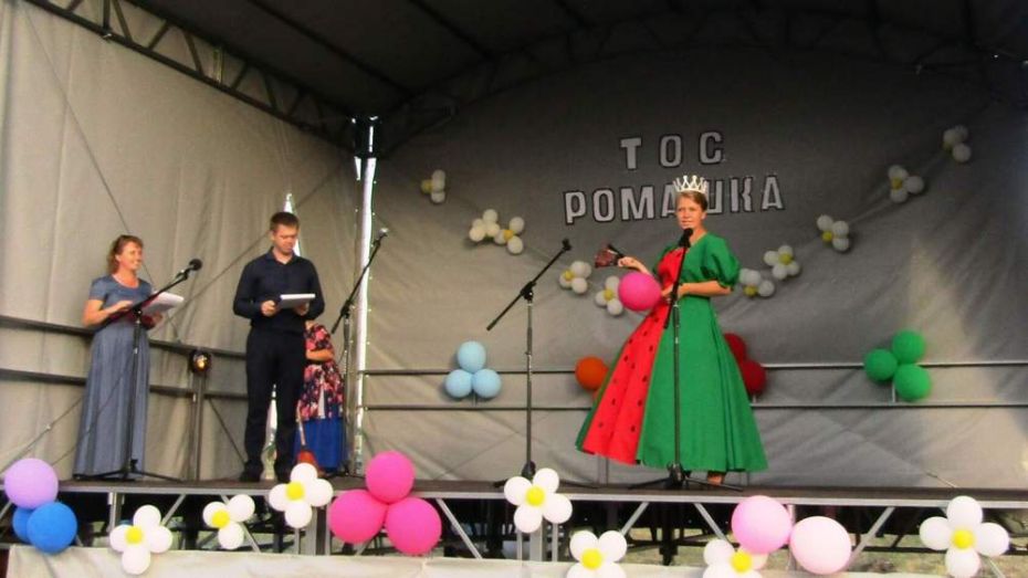 Активисты павловского села Александровка Донская сделали в сквере «Молодежный» летнюю сцену