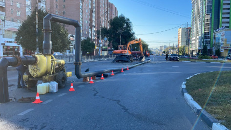 Участок Московского проспекта останется закрытым на неизвестный срок из-за ремонтных работ