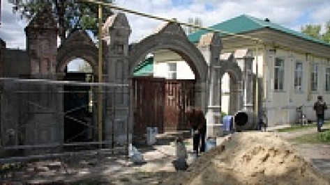 В Борисоглебске отремонтируют арочные ворота усадьбы купца Мягкова