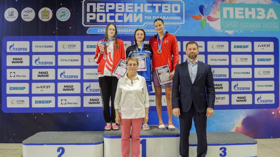 Воронежская спортсменка завоевала «золото» на первенстве России по плаванию