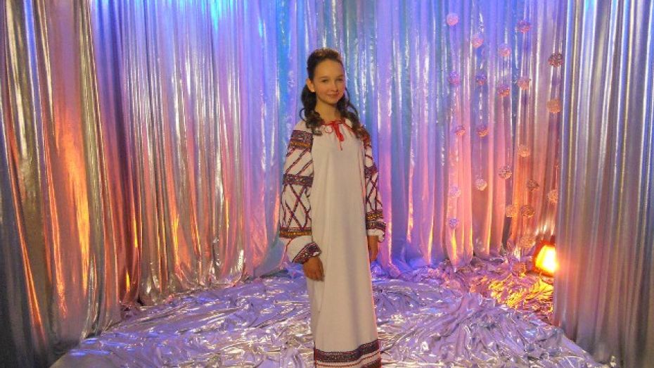 13-летняя жительница Подгоренского района снялась в клипе на Рен-ТВ