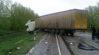 Три человека погибли в ДТП с тремя грузовиками и «Ладой» в Воронежской области