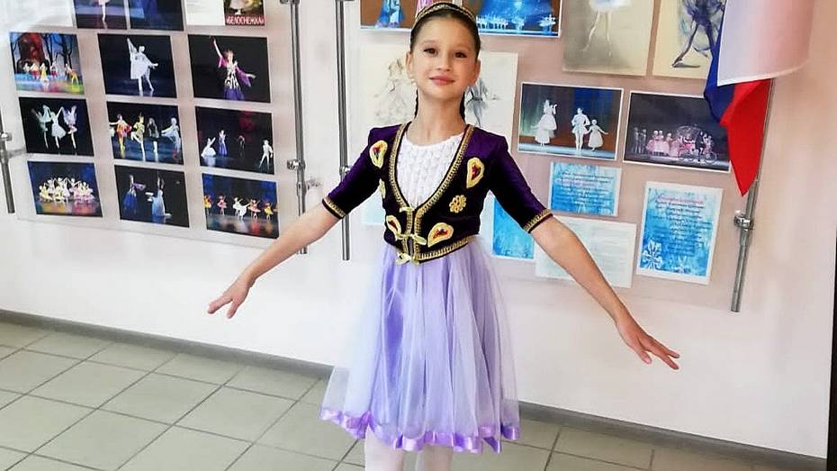 Юная жительница Подгоренского района стала лауреатом воронежского конкурса хореографии