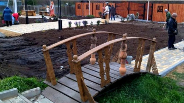В селе Мужичье Воробьевского района отреставрировали 100-летний колодец на купеческом подворье